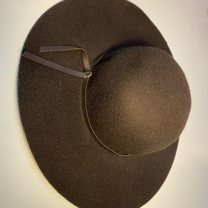 Black Floppy Hat